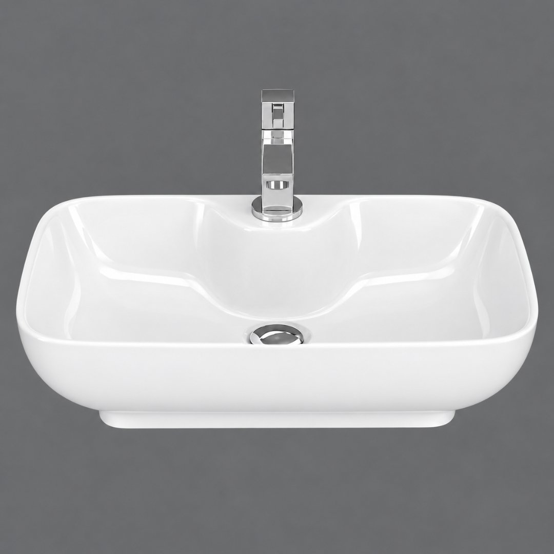 Sonet IRIS, table top basin (view 3)
